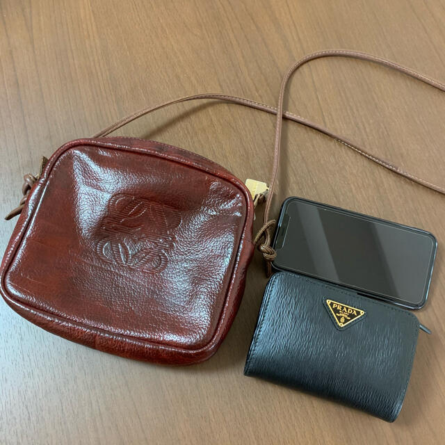 ロエベ LOEWE レザーショルダーバッグ