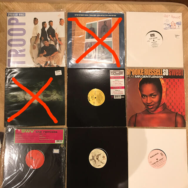 洋楽レコードまとめ売り 90年代、R&B 20枚セット | フリマアプリ ラクマ