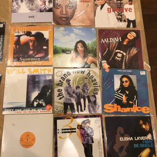 洋楽レコードまとめ売り 90年代、R&B 18枚セットの通販 by たま's