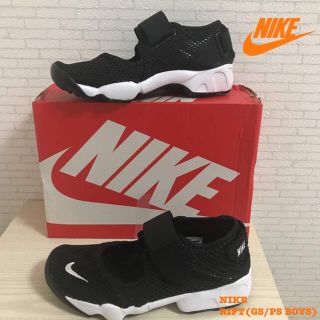 ナイキ(NIKE)の【24cm】箱付新品 ✨NIKE✨エアリフト GS/PS ブラック(スニーカー)