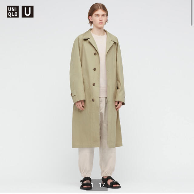 UNIQLO(ユニクロ)のステンカラーコート　UNIQLO ユニクロ　メンズ メンズのジャケット/アウター(ステンカラーコート)の商品写真