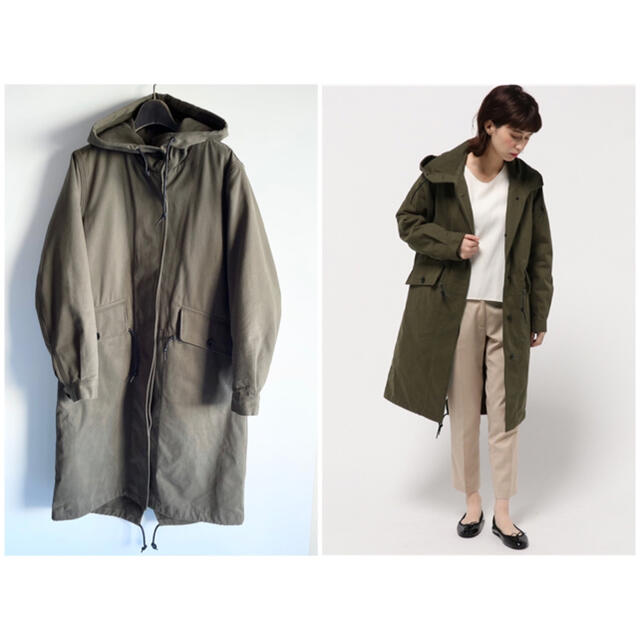 MARGARET HOWELL - MHL. PROOFED COTTON DRILL ライナー付きモッズ