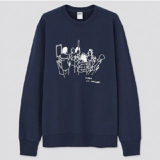 ユニクロ(UNIQLO)のジェイソン・ポラン スウェットNavy/4XL(スウェット)