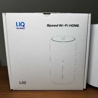 UQWimax speed wi-fi home L02(PC周辺機器)