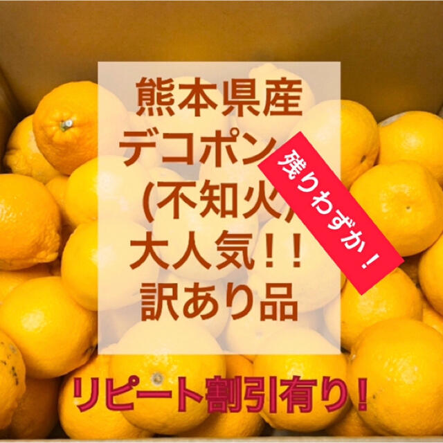 熊本県産　デコポン　5キロ 食品/飲料/酒の食品(フルーツ)の商品写真