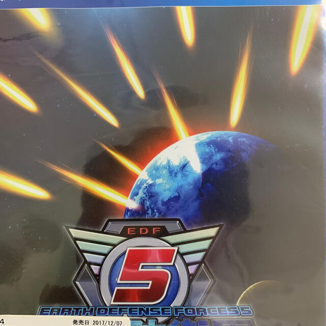 地球防衛軍5 PS4 エンタメ/ホビーのゲームソフト/ゲーム機本体(家庭用ゲームソフト)の商品写真