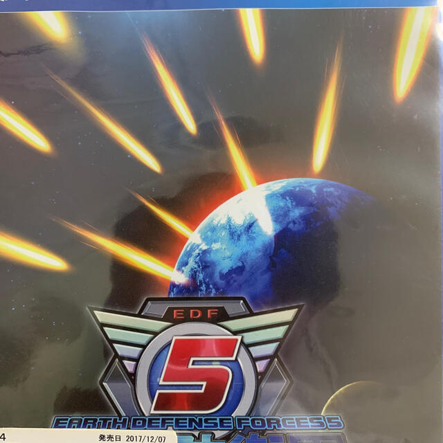 地球防衛軍5 PS4 エンタメ/ホビーのゲームソフト/ゲーム機本体(家庭用ゲームソフト)の商品写真