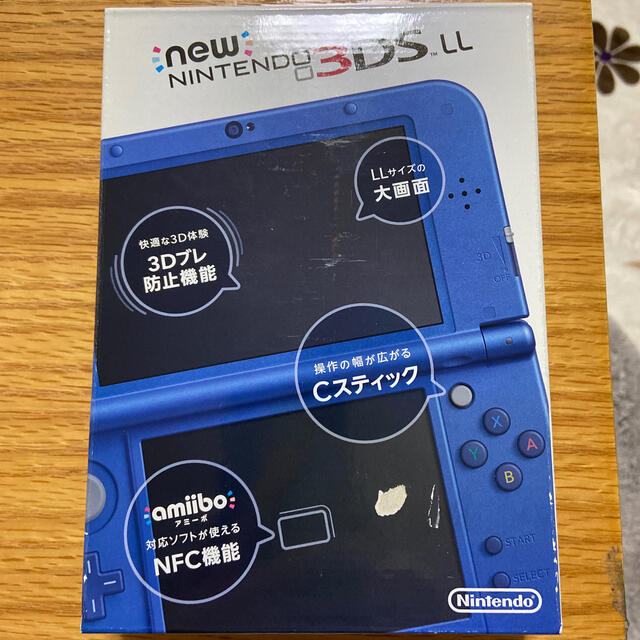 Nintendo 3DS NEW ニンテンドー 本体 LL メタリックブルー携帯用ゲーム機本体