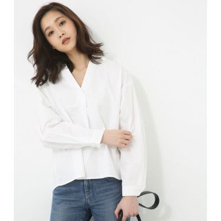 アズールバイマウジー(AZUL by moussy)の【AZUL】タイプライタースキッパーシャツ(シャツ/ブラウス(長袖/七分))