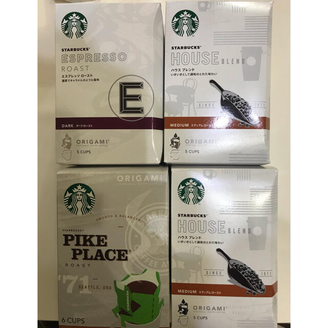 Starbucks Coffee(スターバックスコーヒー)のスターバックス　ドリップコーヒー　20袋　オリガミ 食品/飲料/酒の飲料(コーヒー)の商品写真