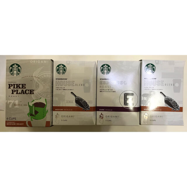 Starbucks Coffee(スターバックスコーヒー)のスターバックス　ドリップコーヒー　20袋　オリガミ 食品/飲料/酒の飲料(コーヒー)の商品写真