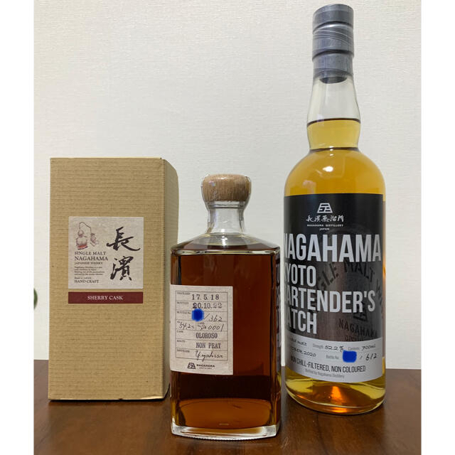 2022年新作入荷 saki シングルモルト長濱シェリーホグスヘッド長濱京都