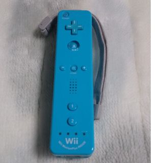 ウィー(Wii)のWiiリモコンプラス　ブルー(その他)