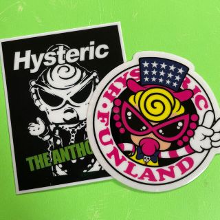 ヒステリックミニ(HYSTERIC MINI)のヒスミニ♡FUNLAND♡非売品♡ステッカー♡2枚(ノベルティグッズ)