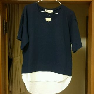 グリーンパークス(green parks)のじゅんじゅん様専用  袖スリットVネック(Tシャツ(半袖/袖なし))