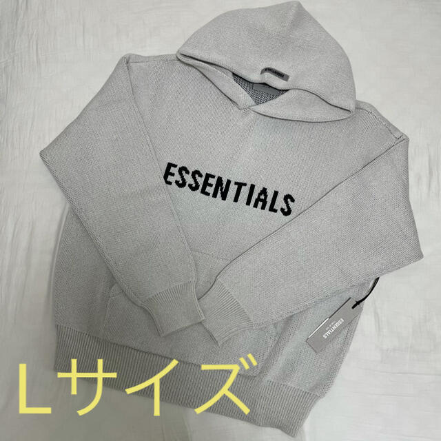 新品【L】FOG ESSENTIALS エッセンシャルズ ニットパーカー L