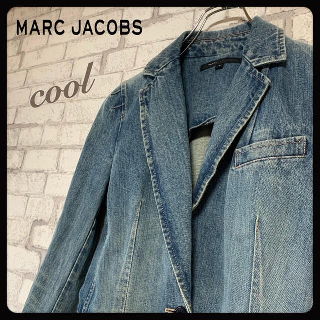 MARC JACOBS(マークジェイコブス)の【ささ子様専用】マークジェイコブス/テーラードジャケット デニムジャケット レディースのジャケット/アウター(Gジャン/デニムジャケット)の商品写真