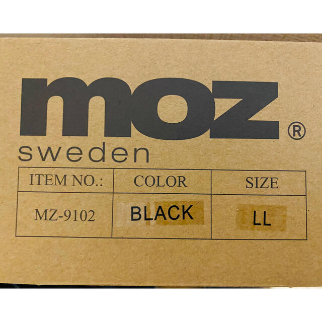 moz モズ　新品未使用　レインブーツ 25〜26cm LL 防水　冬長靴　防滑 レディースの靴/シューズ(レインブーツ/長靴)の商品写真