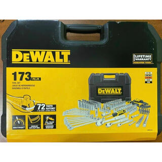 skyde udeladt Pil SALE】デウォルト☆DEWALT 工具セット 173 クロームメッキの通販 by びっぐふっと｜ラクマ