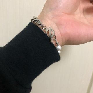 Needles - パールチェーンブレスレット pearl chain braceletの通販 by