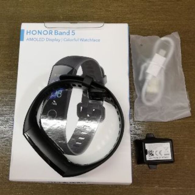 Huawei Honor Band 5 スマートウォッチ ブラック メンズの時計(腕時計(デジタル))の商品写真