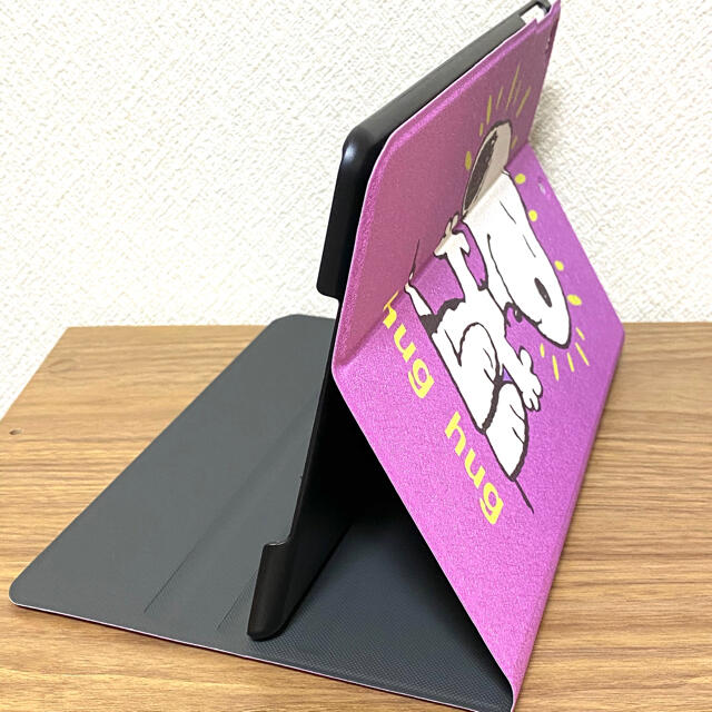 iPad(アイパッド)の【大特価☆】iPad10.2・9.7・7.9インチ　かわいいスヌーピーケース スマホ/家電/カメラのスマホアクセサリー(iPadケース)の商品写真