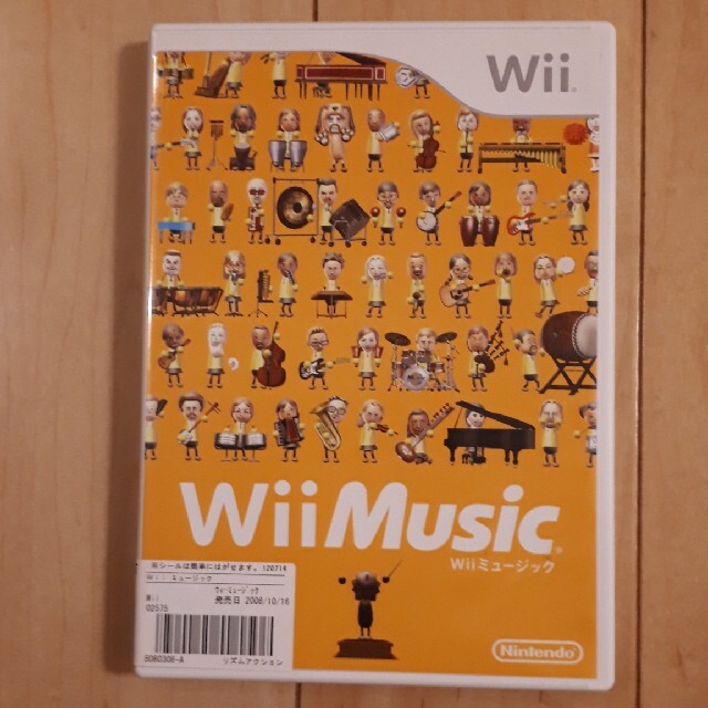 値下げしました🎵wii ミュージック エンタメ/ホビーのゲームソフト/ゲーム機本体(家庭用ゲームソフト)の商品写真
