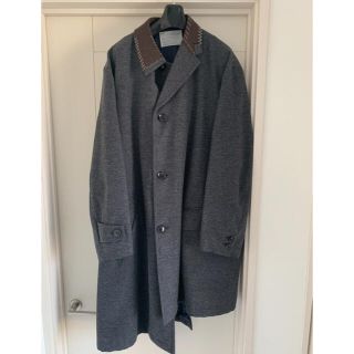 カラー(kolor)のたろ様専用 kolor 19aw ラギットサージ アシンメトリーコート(チェスターコート)