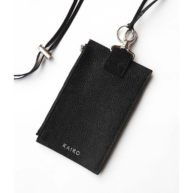 UNUSED(アンユーズド)のKAIKO Leather Neck Bag M レザーバッグ 小物入れ 牛革 メンズのバッグ(ウエストポーチ)の商品写真