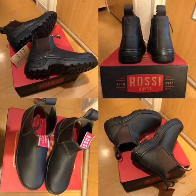 最新・限定 【新品未使用】Rossi boots サイドゴアブーツ　UK9