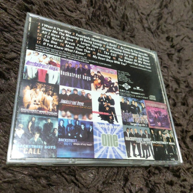 Backstreet Boys Greatest Hits Chapter 1 エンタメ/ホビーのCD(ポップス/ロック(洋楽))の商品写真