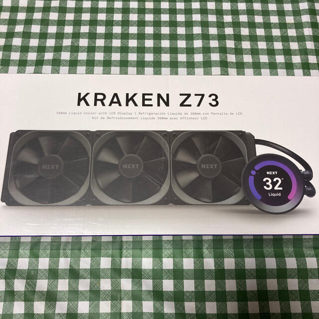 【新品】NZXT Kraken Z73 簡易水冷 CPUクーラーPCパーツ