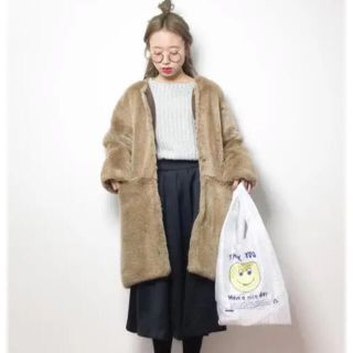 スローブイエナ ファー ロングコート(レディース)の通販 46点 | SLOBE ...