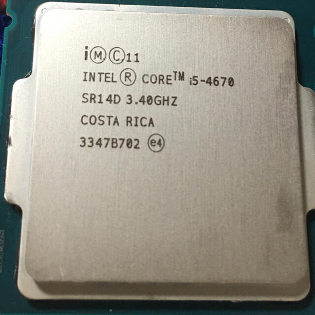 CPU インテル　i5-4670