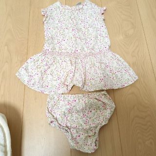 ベビーギャップ(babyGAP)のKyu様専用　babyGap ワンピース&ブルマ　カットソー　ショートパンツ(ワンピース)