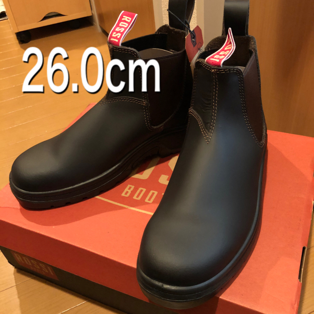 【新品未使用】Rossi boots サイドゴアブーツ　UK7