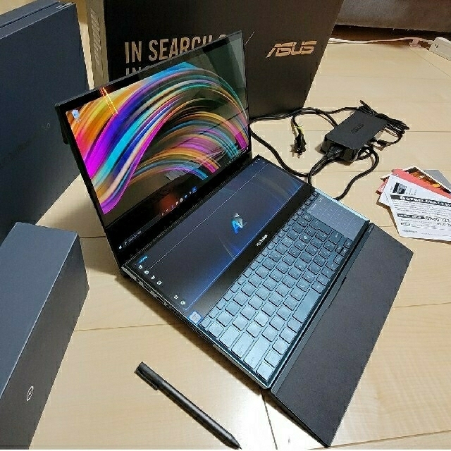 ASUS(エイスース)の【動作確認済】ASUS ZenBook Pro Duo UX581GV スマホ/家電/カメラのPC/タブレット(ノートPC)の商品写真