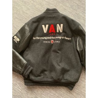 ヴァンヂャケット(VAN Jacket)のVAN JAC 袖革スタジャンヂャケット (スタジャン)