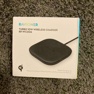 サンバレー(SUNVALLEY)のRAVPower TURBO 10W WIRELESS CHARGER(バッテリー/充電器)