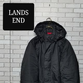 LAND'S END ランズエンド 黒 ダウン M  ダウン80 フェザー20