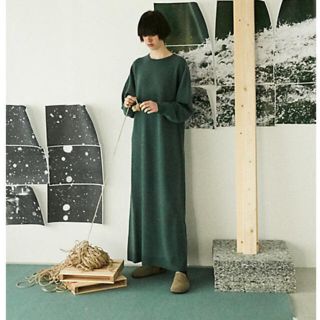 エンフォルド ニットワンピ(グリーン・カーキ/緑色系)の通販 22点