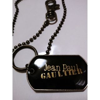 ジャンポールゴルチエ(Jean-Paul GAULTIER)のゴルチェ　ドックタグキーホルダーチェーン(キーホルダー)