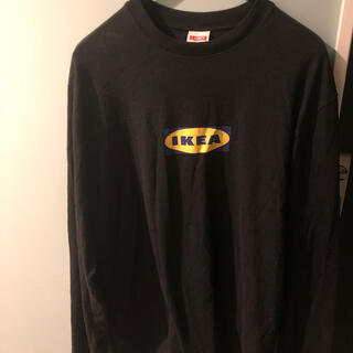 イケア(IKEA)のIKEA ボックスロゴ　ビックサイズTシャツ(Tシャツ/カットソー(半袖/袖なし))