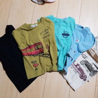 チャンピオン(Champion)の90cm トップス　男の子　5枚セット(Tシャツ/カットソー)