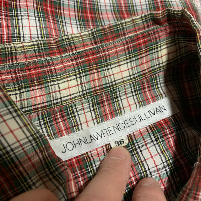 JOHN LAWRENCE SULLIVAN(ジョンローレンスサリバン)の日本製 JOHNLAWRENCESULLIVAN check shirts メンズのトップス(シャツ)の商品写真