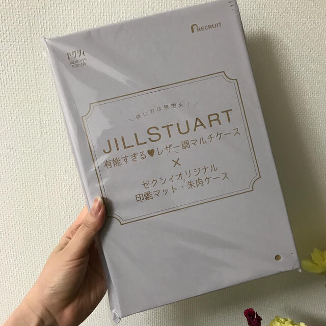 JILLSTUART(ジルスチュアート)のゼクシィ付録　ジルスチュアート　レザー調マルチケース レディースのファッション小物(ポーチ)の商品写真