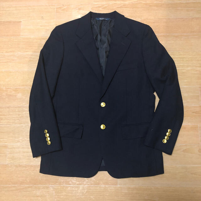 Ralph Lauren(ラルフローレン)の良品 90s Polo by Ralph Lauren 紺ブレ 金ボタン レディースのジャケット/アウター(テーラードジャケット)の商品写真