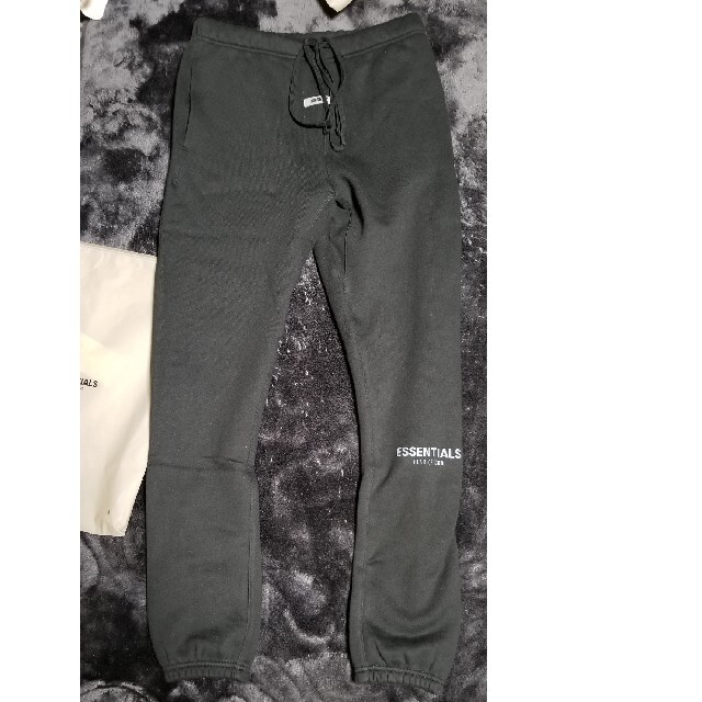 S Essentials Sweatpants スウェットパンツ 黒 新品 新作