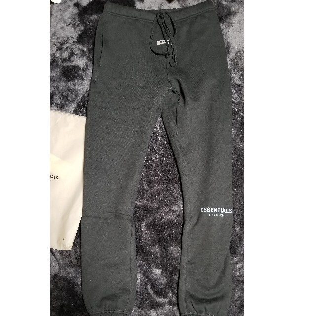 S Essentials Sweatpants スウェットパンツ 黒 新品 新作