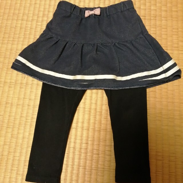 anyFAM(エニィファム)のanyFAM スカート　スカッツ　サイズ90　ネイビー キッズ/ベビー/マタニティのキッズ服女の子用(90cm~)(スカート)の商品写真